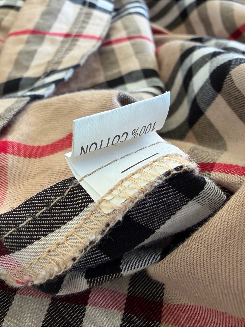 Fabulous Burberry Plaid Kids Dress with White Peter Pan Collar - Picture 4 of 9